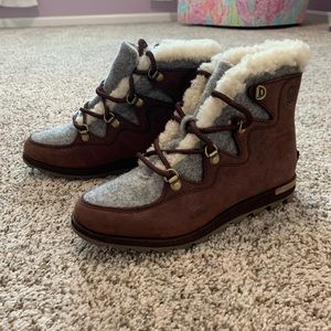 Sorel Sneakchic Alpine Boots- Shearling Lined WARM